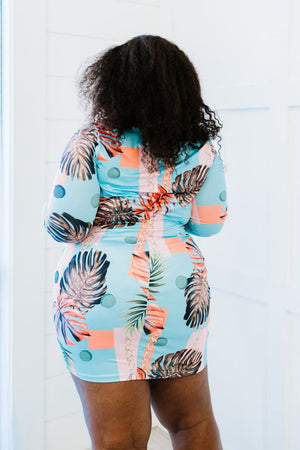 Miss Avenue Fields of Paradise Botanical Dress