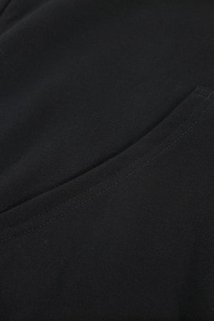 Dropped Shoulder Kangaroo Pocket Hoodie