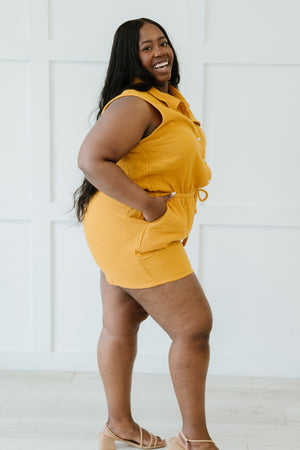 Ninexis My Love Full Size Run Button-Up Romper