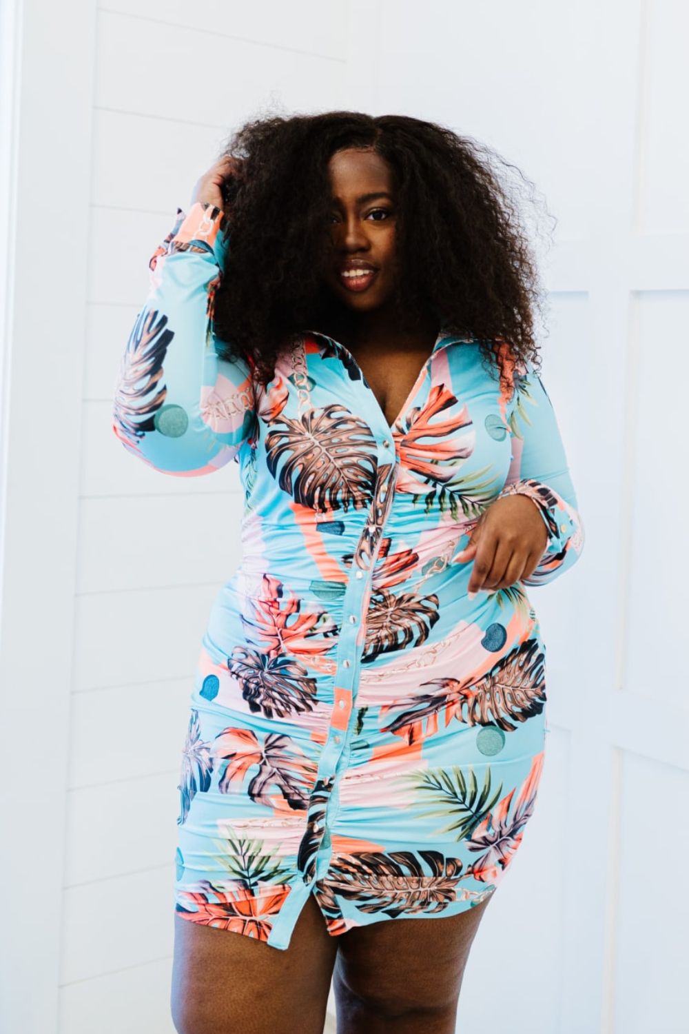Miss Avenue Fields of Paradise Botanical Dress