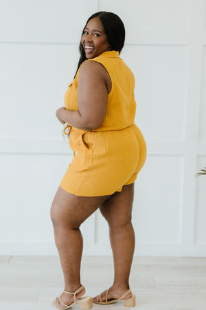 Ninexis My Love Full Size Run Button-Up Romper