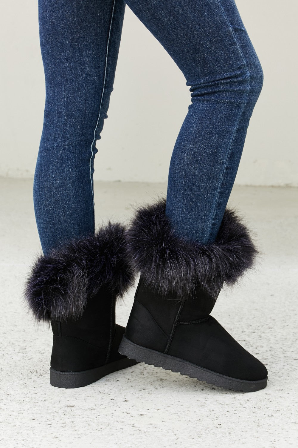 Legend Snowed In Faux Fur Mid-Calf Boots