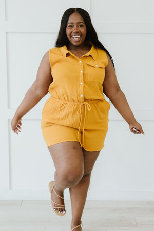 Ninexis My Love Full Size Run Button-Up Romper